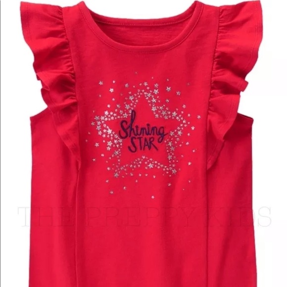 Gymboree STAR SPANGLED SUMMER Tee & Shorts - Picture 3 of 4